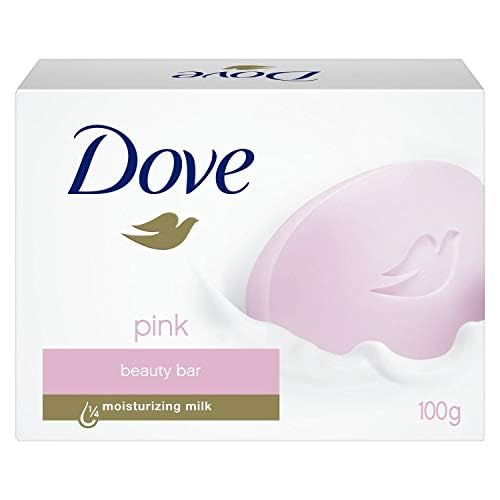 Dove Beauty Bar Gentle Skin Cleanser Pink 6 Bars Moisturizing for Gentle Soft Skin Care More Moisturizing Than Bar Soap 3.75 oz
