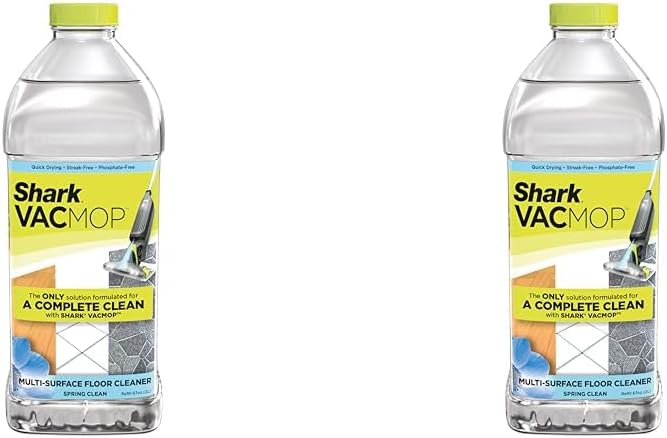Shark Multi-Surface Cleaner 2 Liter Bottle VCM60 VACMOP Refill, Spring Clean Scent, 67 Fl Oz (Packaging may vary)