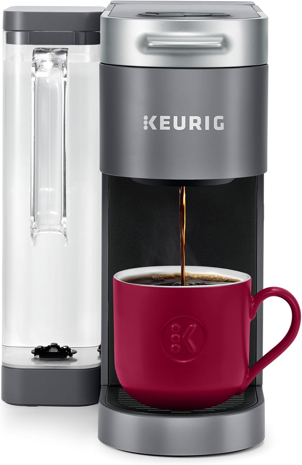 Keurig K-Supreme Single Serve K-Cup Pod Coffee Maker, MultiStream Technology, 4 Brew Sizes, 66oz Dual-Position Removable Reservoir, Black