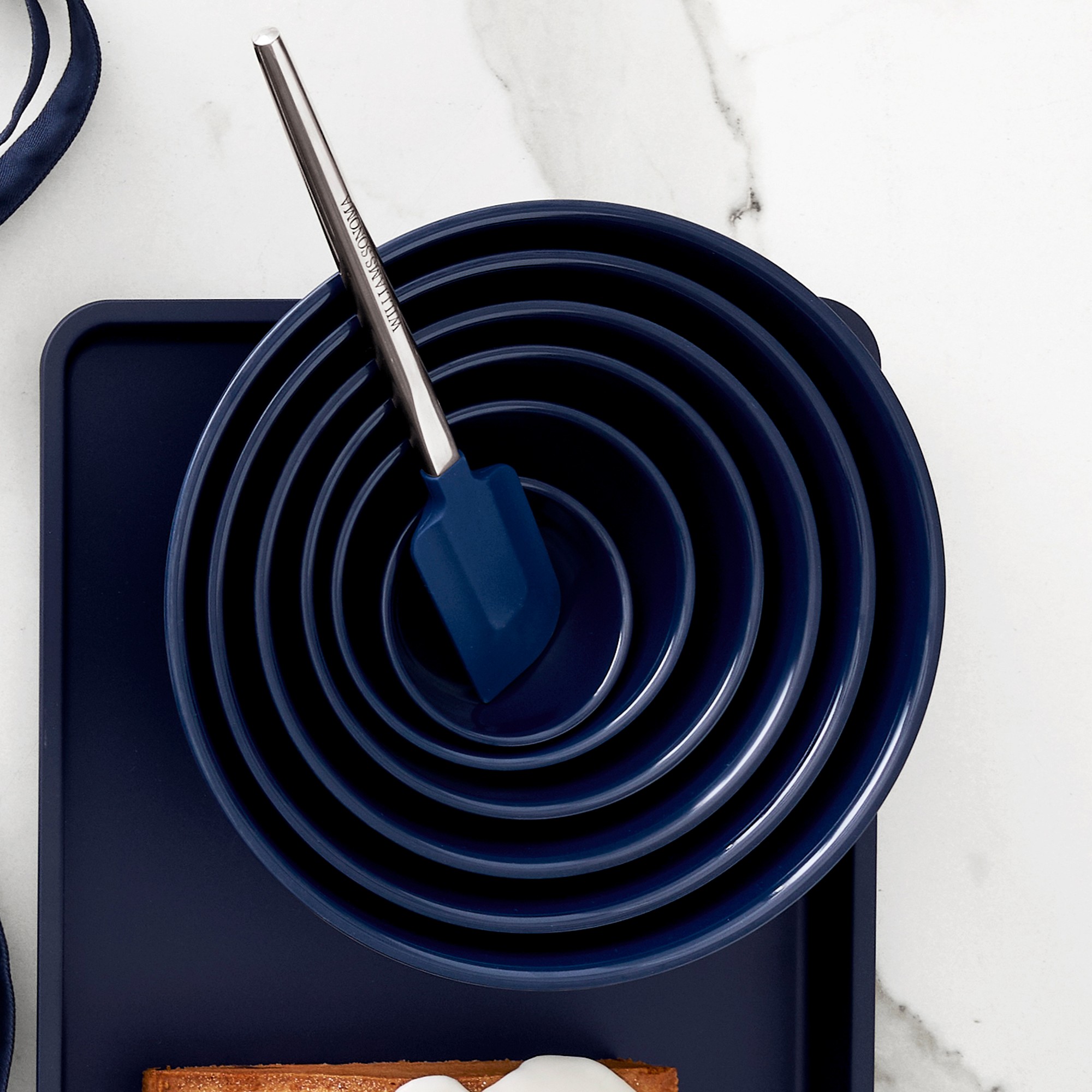 Williams Sonoma Silicone Spatula with Stainless-Steel Handle