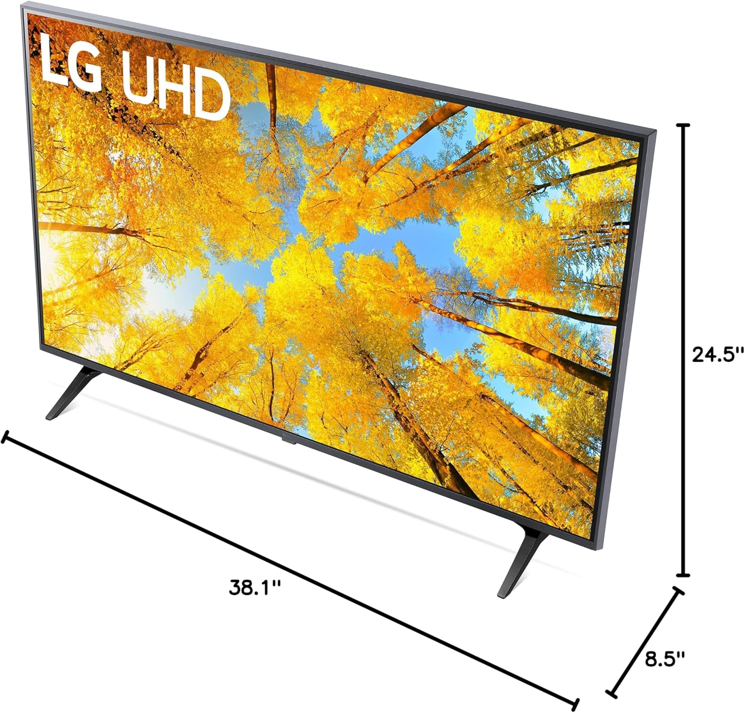 LG 75-Inch Class UQ7590 Series 4K Smart TV, AI-Powered 4K, Cloud Gaming (75UQ7590PUB, 2022),Grey