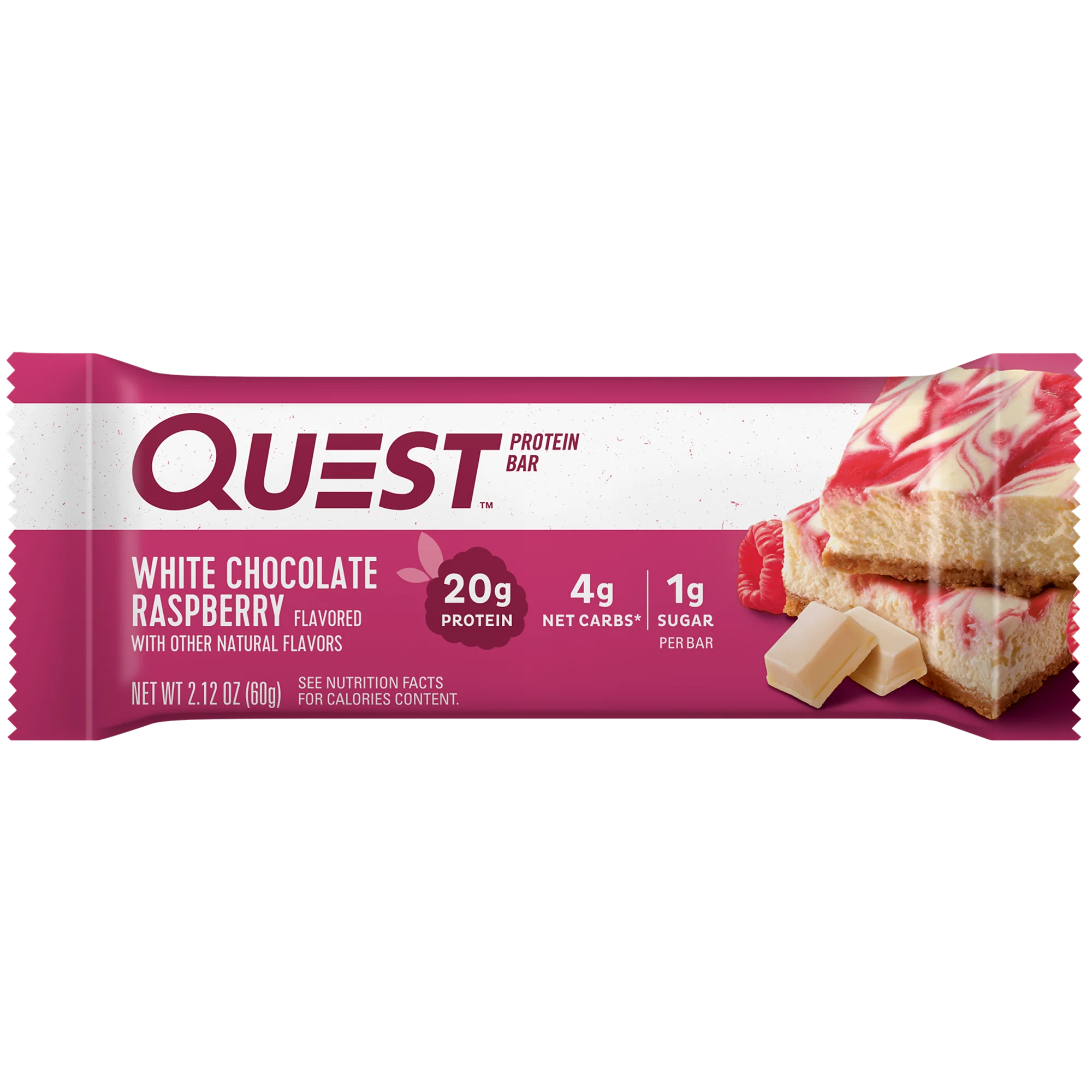 White Chocolate Raspberry Protein Bars