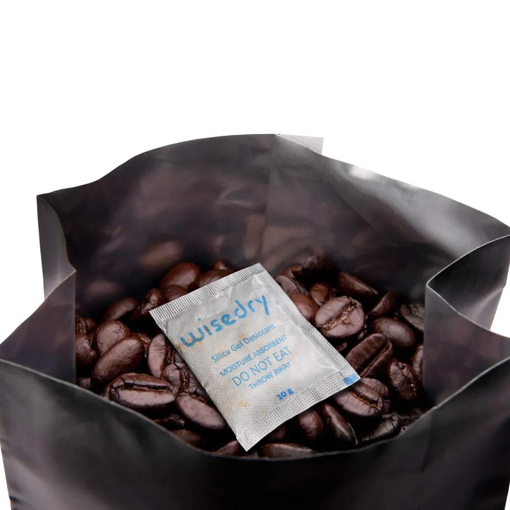 wisedry 2 x 500 Gram [2.2 lbs] Rechargeable Silica Gel Car Dehumidifier, Microwave Fast Reactivated Desiccant Packets Large for Gun Safe Closet Basement Garage Storage Moisture Absorbers Bag Reusable