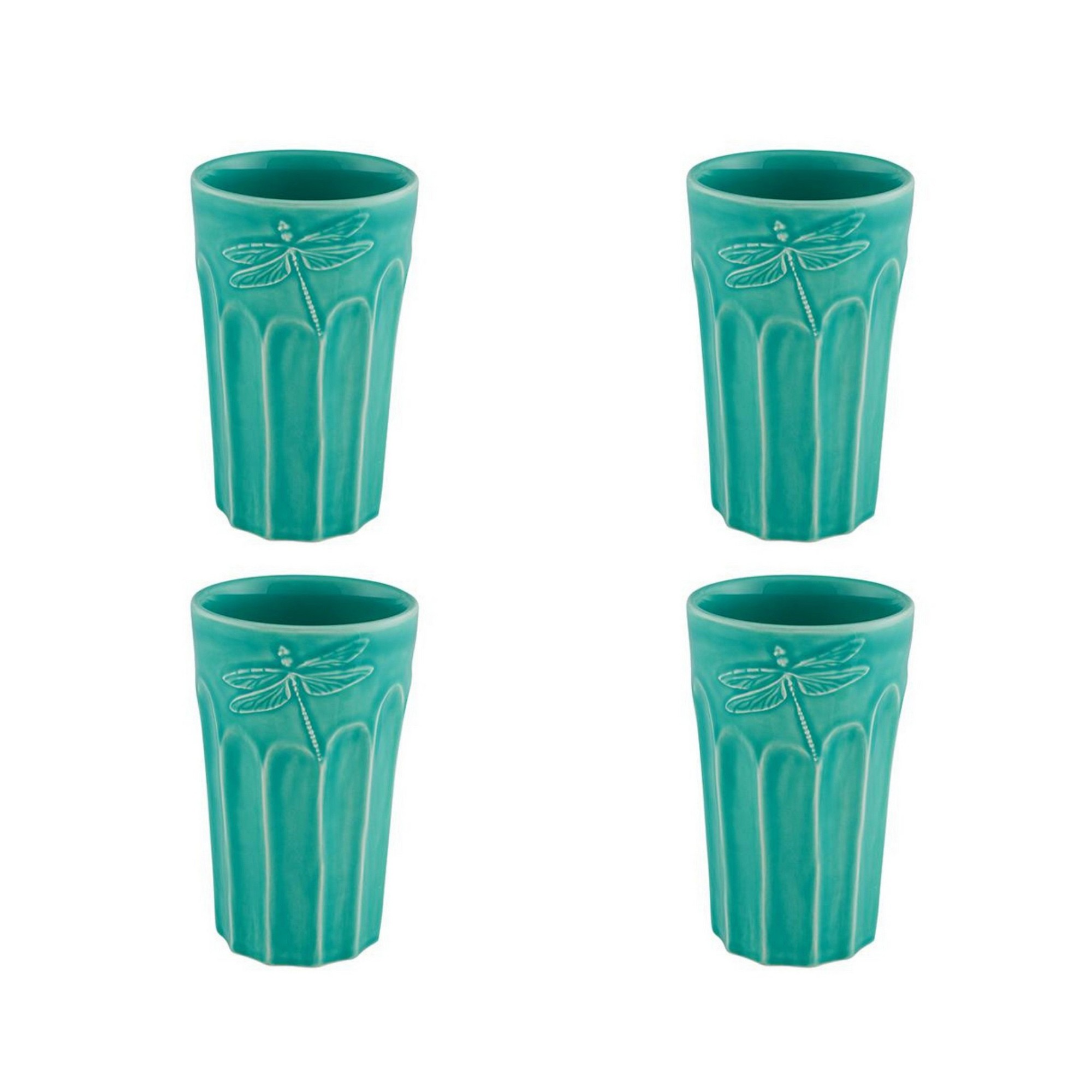 Bordallo Pinheiro Pátio Highball Tumblers, Set of 4
