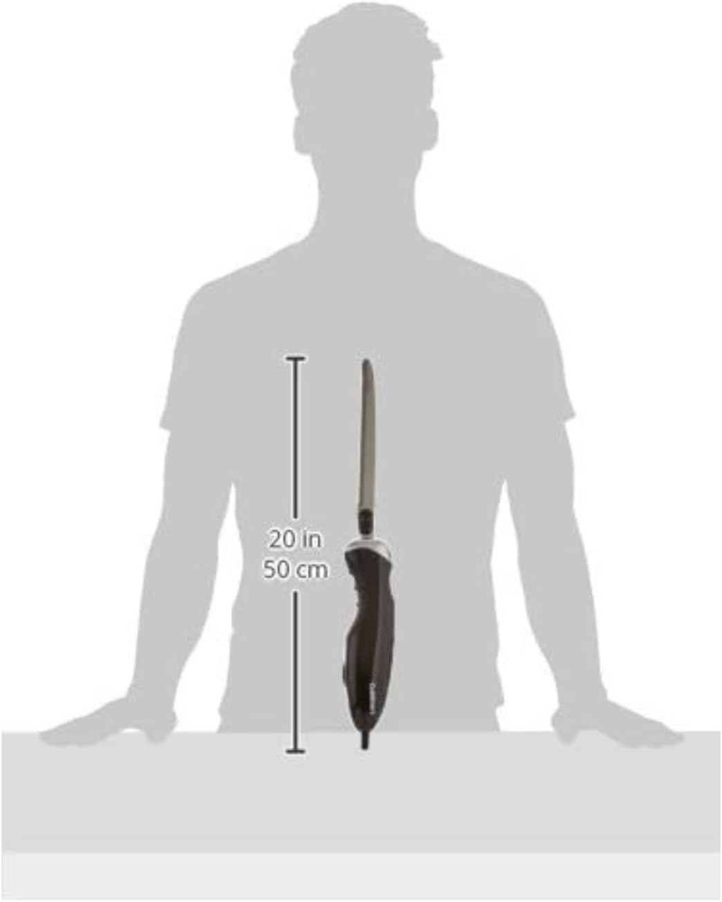 Cuisinart Electric Knife with Cutting Board, Stainless Steel/Black, CEK-41