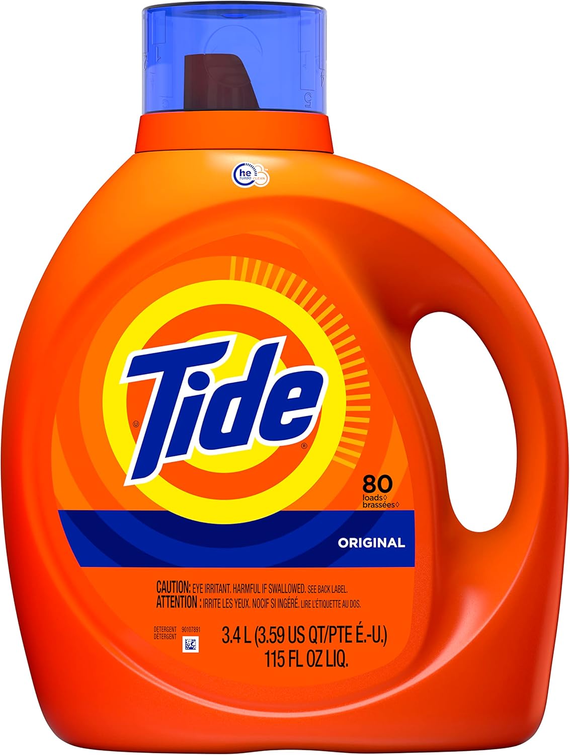 Tide Liquid Laundry Detergent Soap, Original Scent, HE Compatible, 64 Loads, 84 fl oz