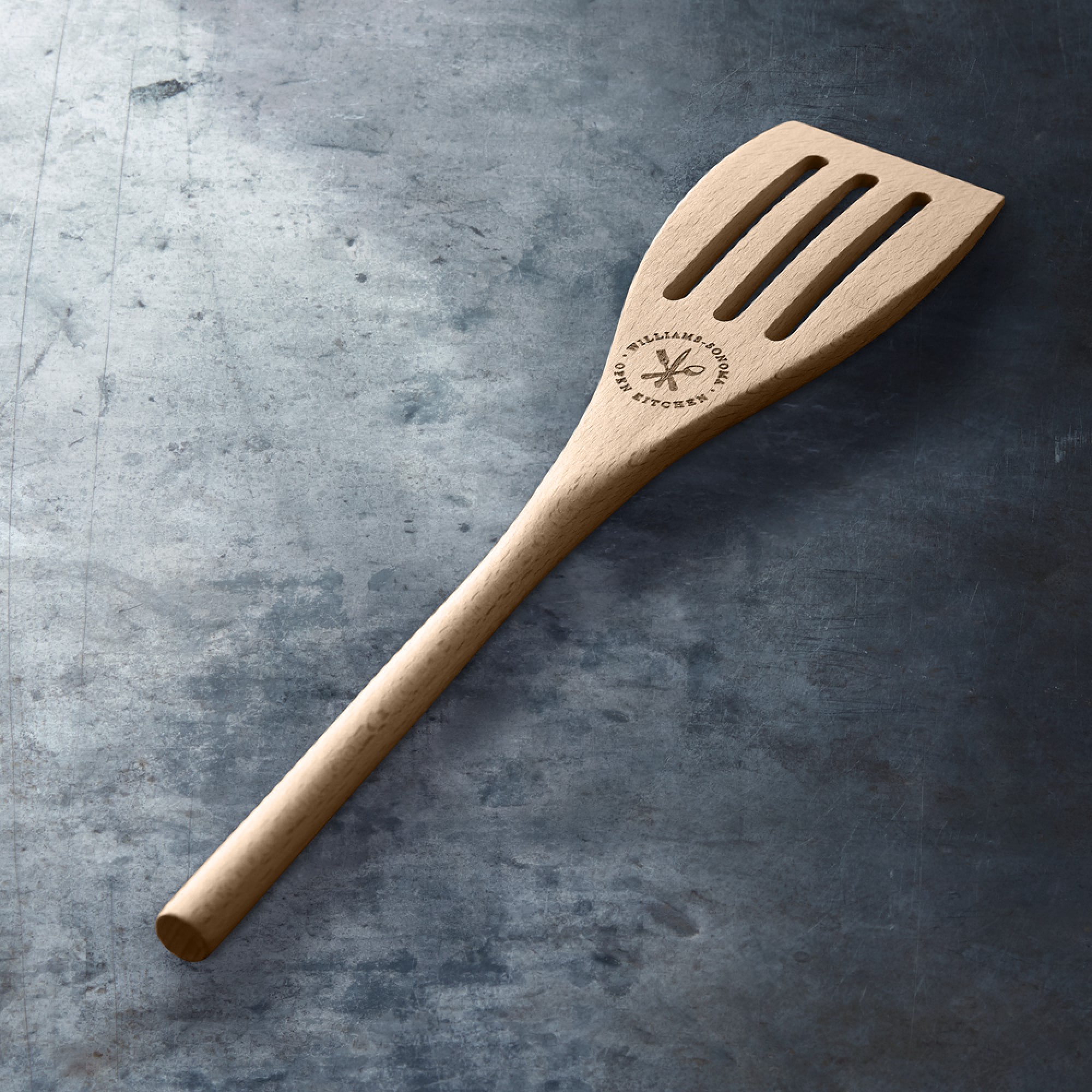 Open Kitchen by Williams Sonoma Beechwood Slotted Turner