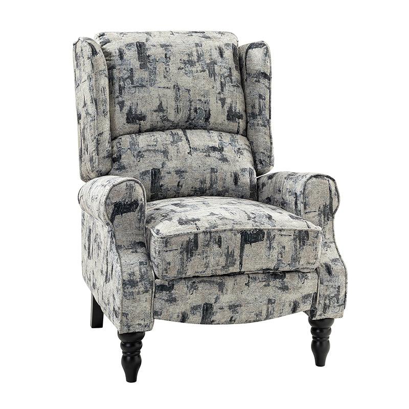 Erdeni Upholstered Manual Wingback Recliner Chair