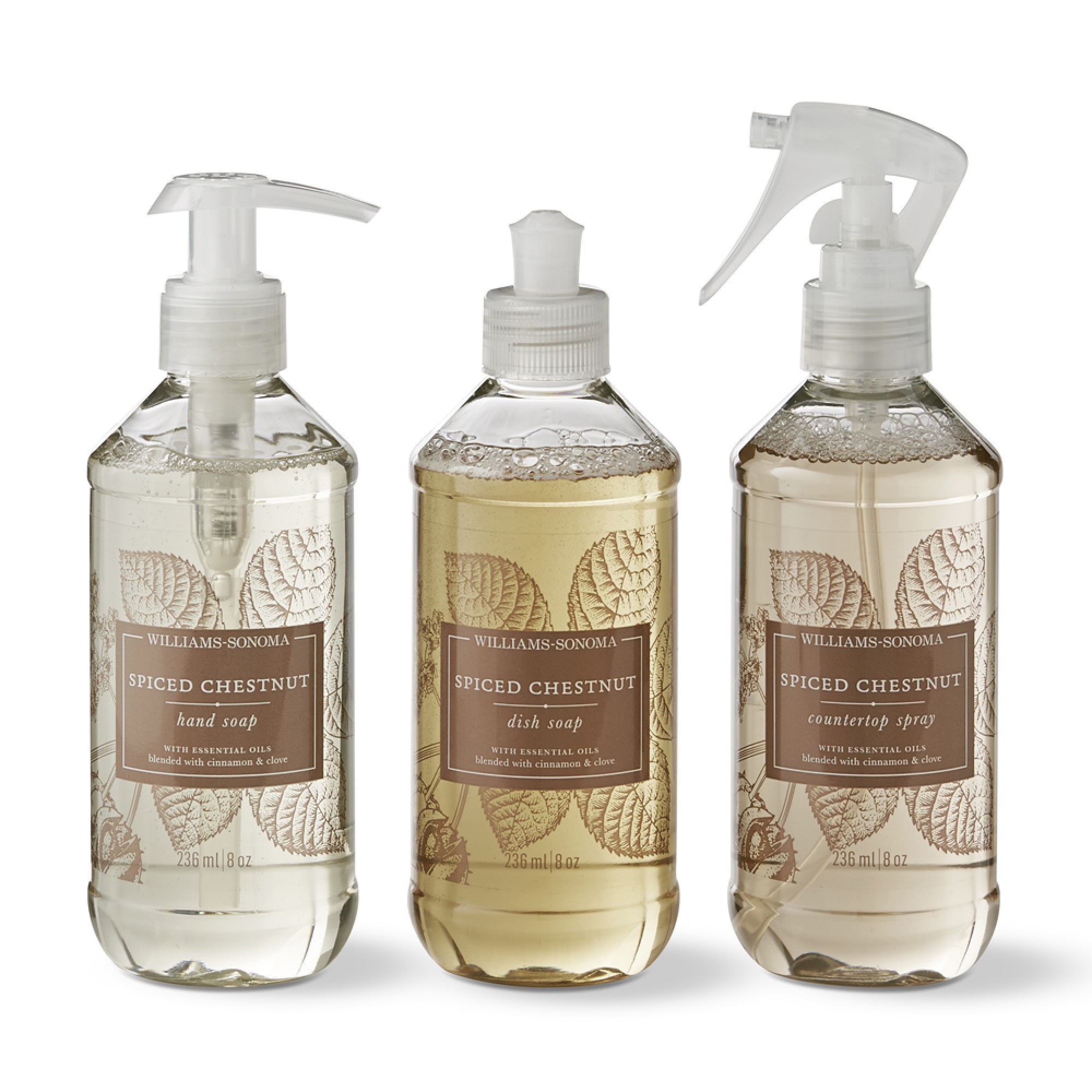 Williams Sonoma Spiced Chestnut Essential Oils Collection