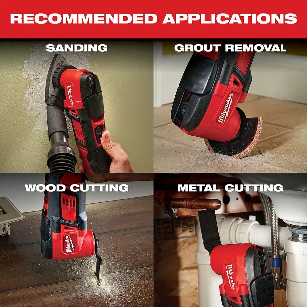 Milwaukee Pre-Sale 2626-20 M18 18V Multi-Tool w/ Adapter - Bare Tool