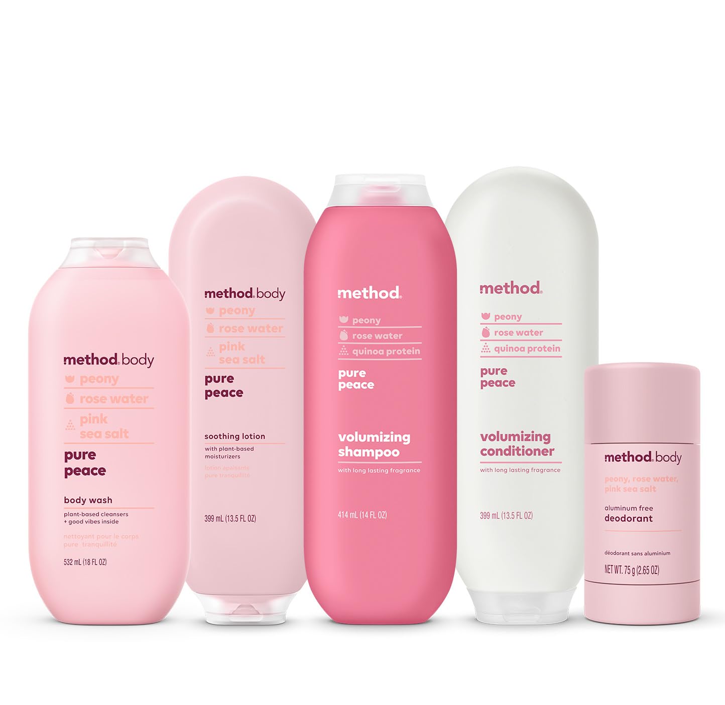 Method Body Wash, Sea + Surf, Paraben and Phthalate Free, Biodegradable Formula, 28 oz, (Pack of 1)