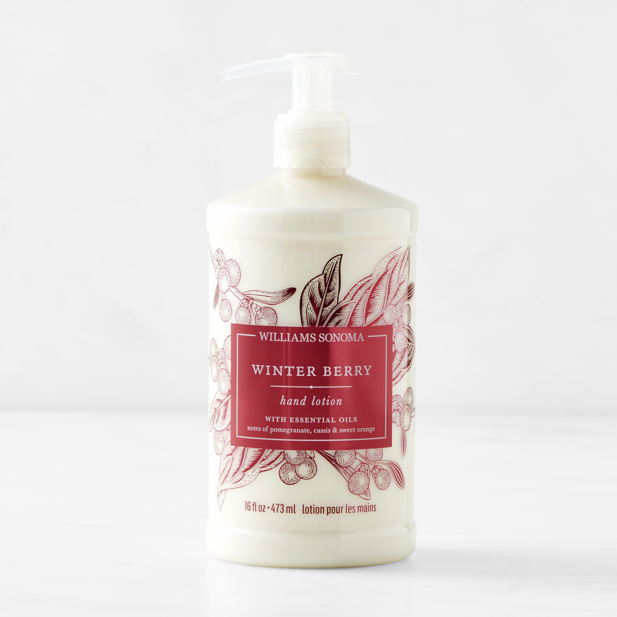 Williams Sonoma Winter Berry Hand Lotion