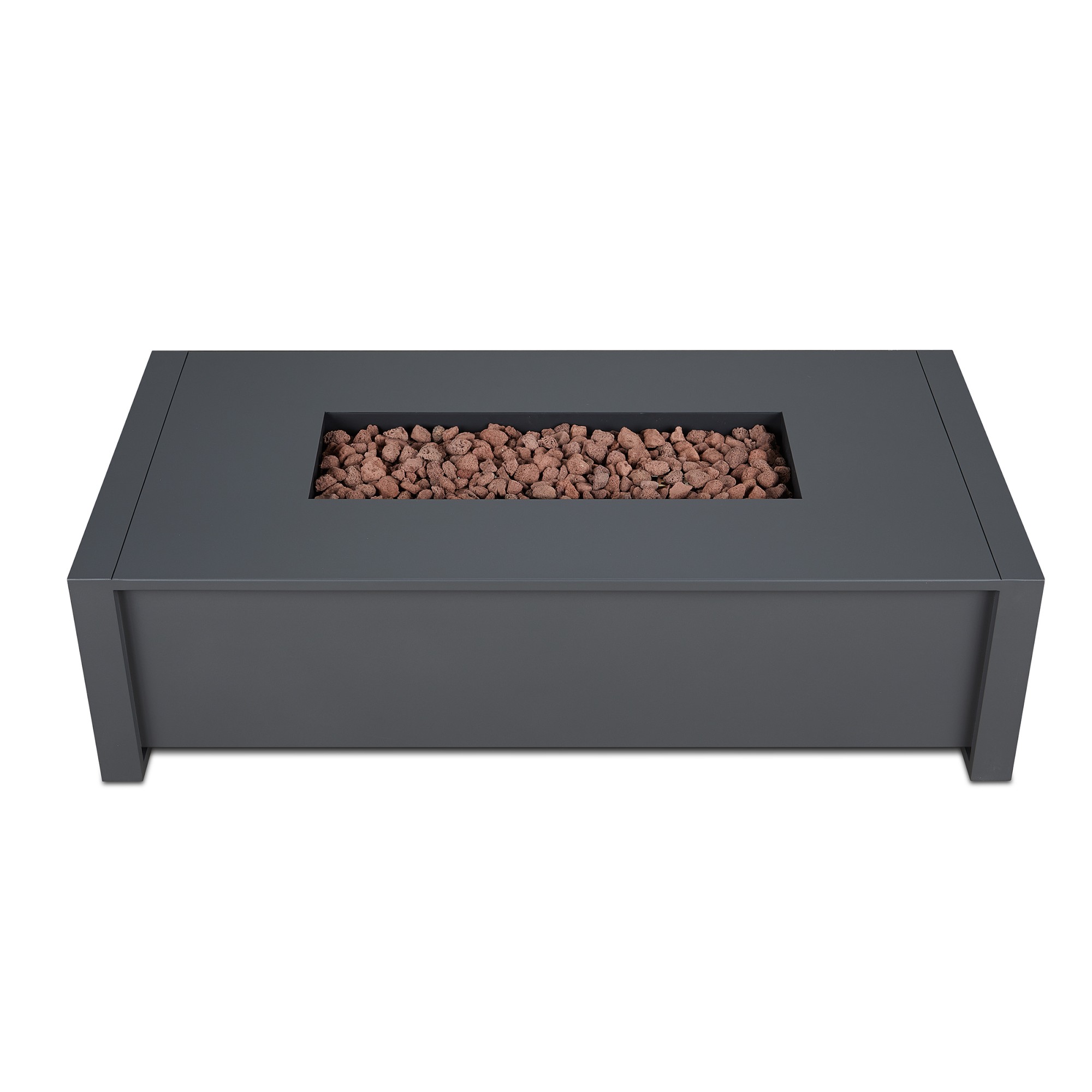 Freeport Metal Rectangular Fire Table (52