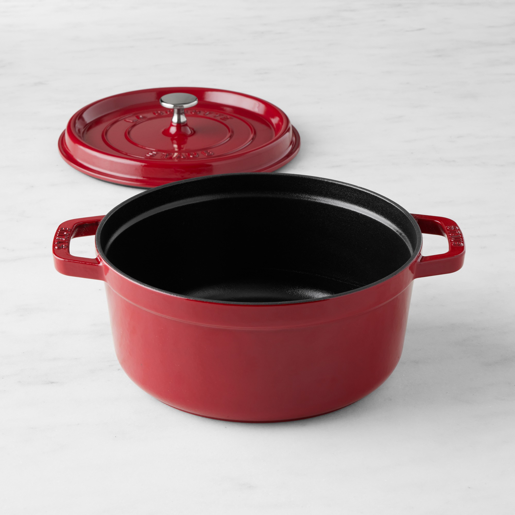 Staub Enameled Cast Iron Round Dutch Oven