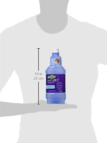 Swiffer WetJet Multi-Purpose Floor Cleaner Solution with Febreze Refill, Lavender Scent, 1.25 Liter -42.2 Fl Oz (Pack of 2)