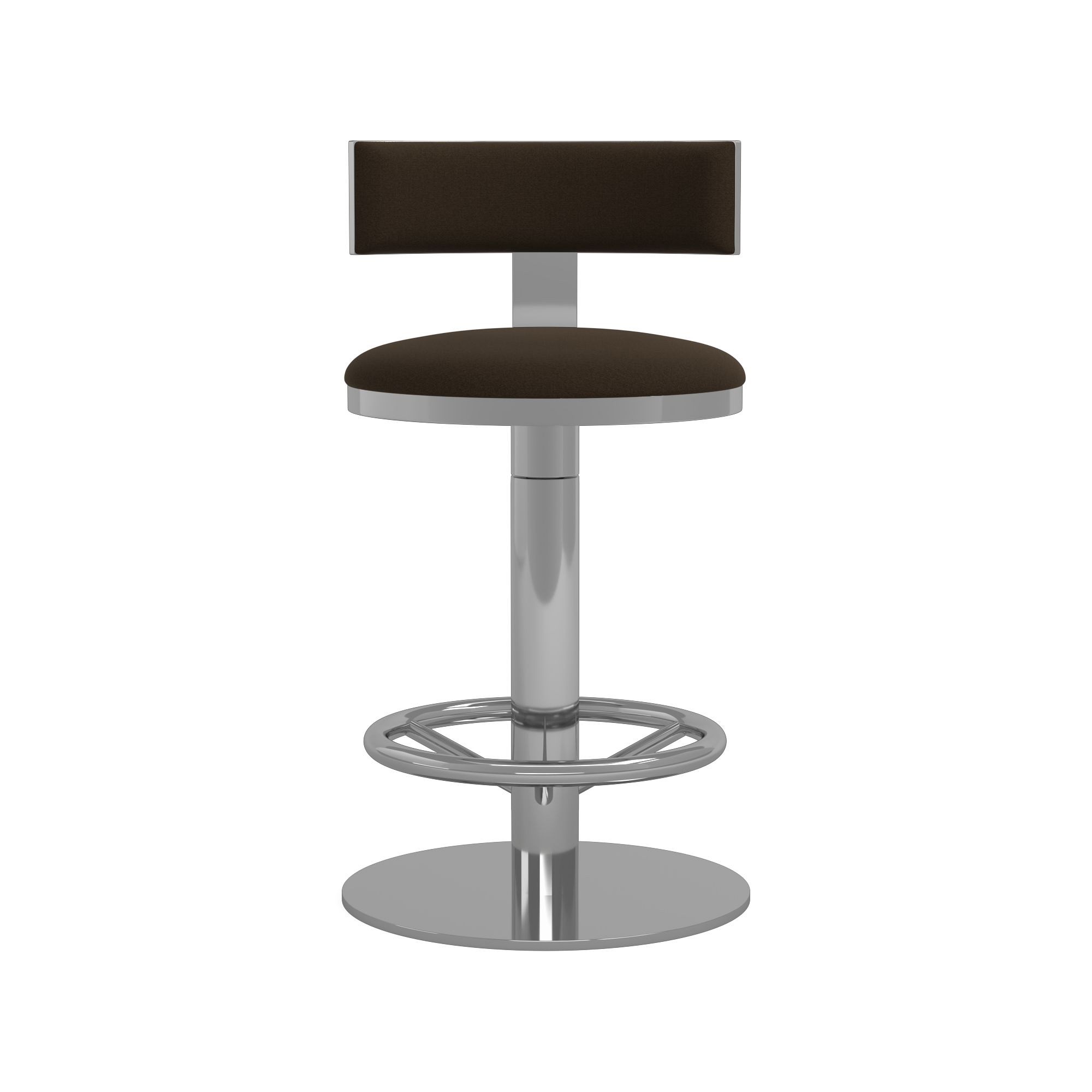Larkin Upholstered Pedestal Counter & Bar Stool
