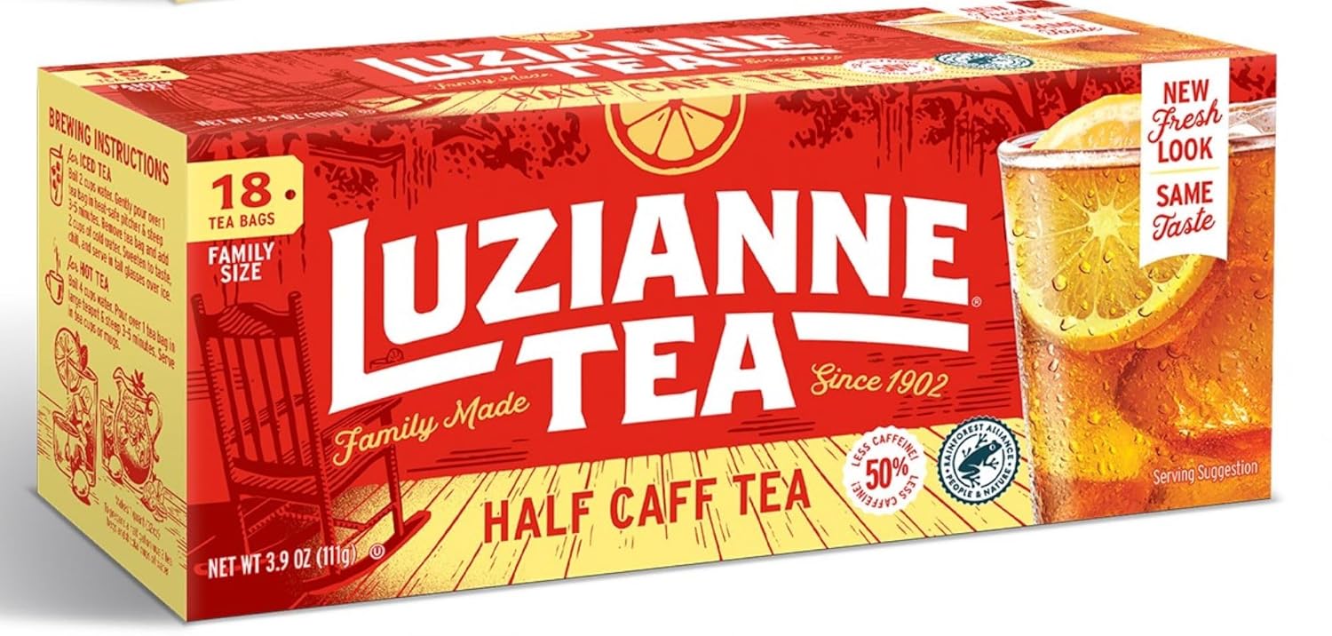Luzianne Unsweetened Iced Tea Bags, Gallon Size, 24ct Box (Pack of 1)