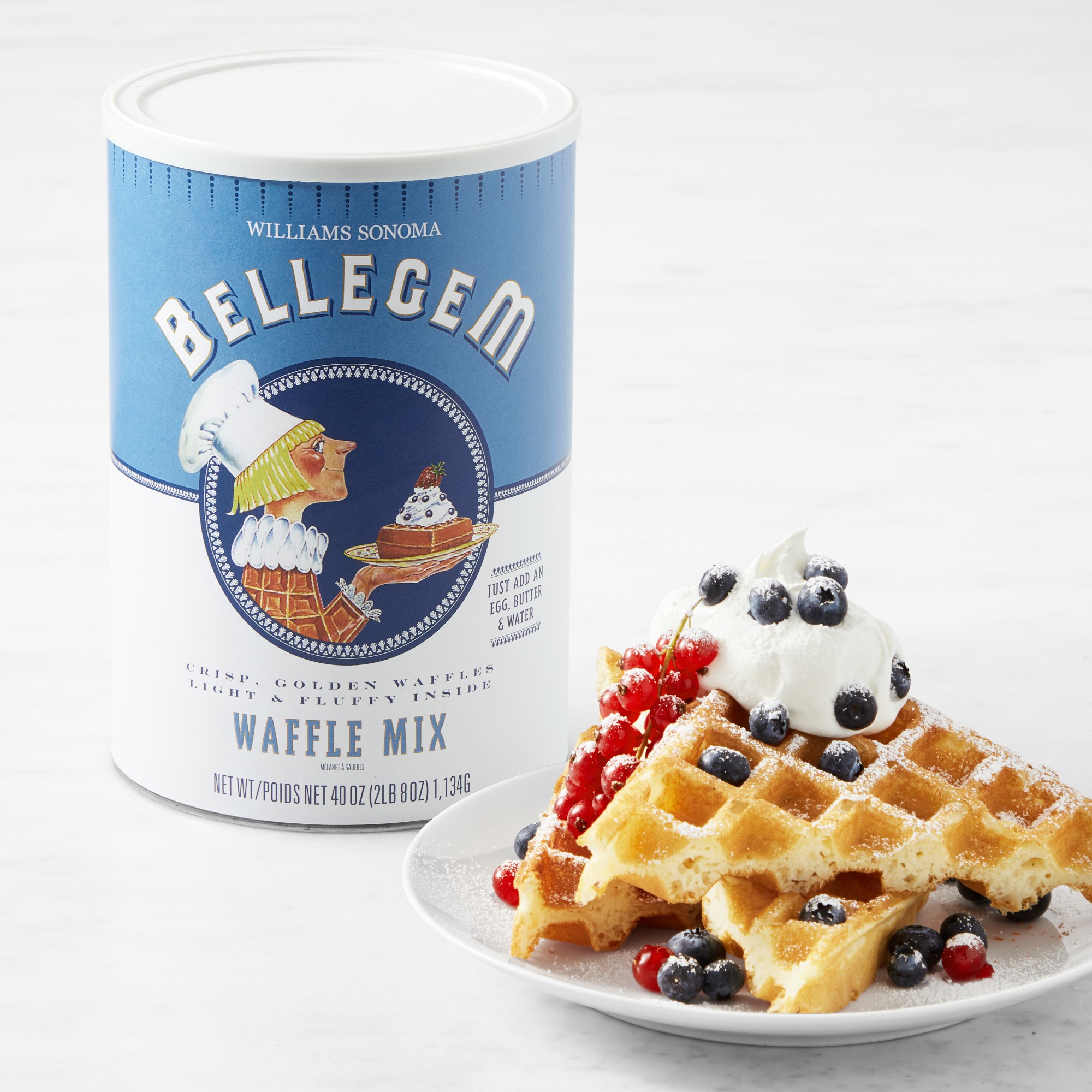 Williams Sonoma Bellegem Waffle Mix, Family Size