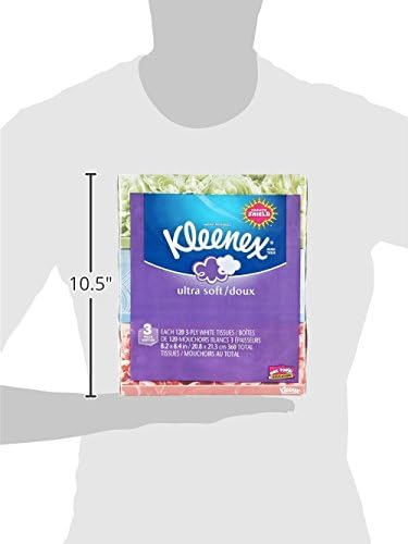 Kleenex Ultra Facial Tissue, 85 Count (Pack of 12)