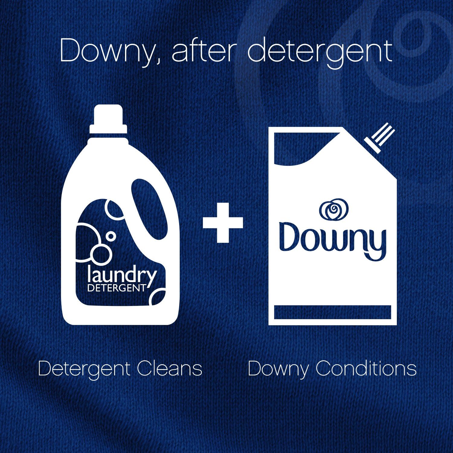 Downy Ultra Laundry Fabric Softener Liquid, April Fresh Scent, 168 Total Loads (Pack of 3)