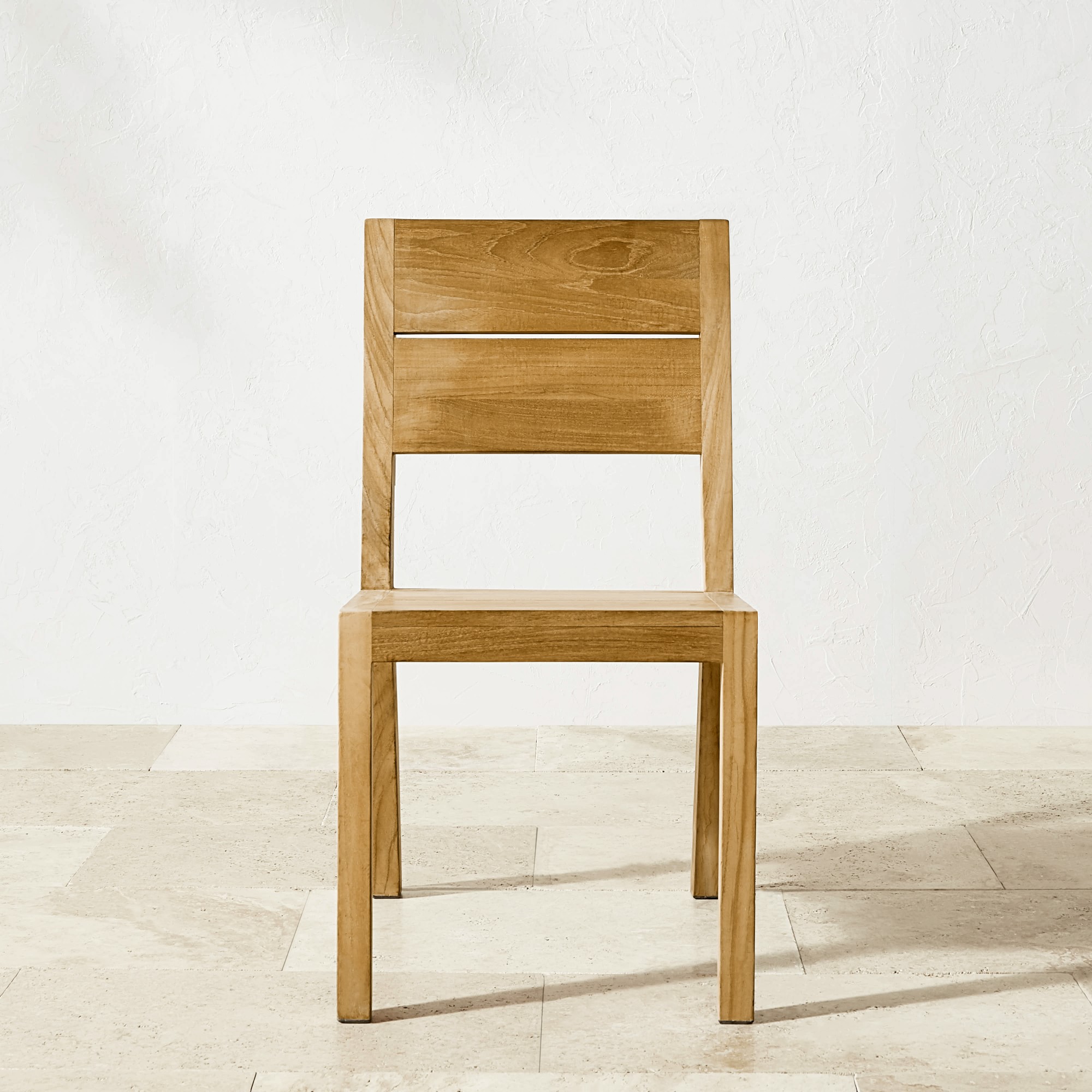 Larnaca Outdoor Teak Dining Side Chair