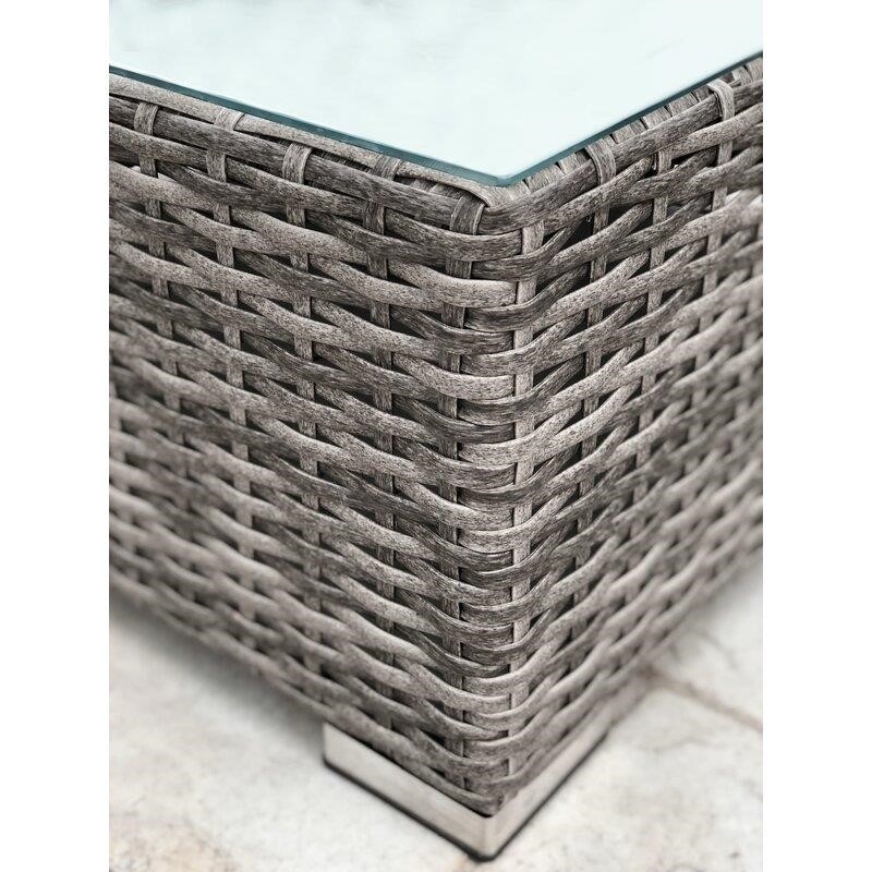 Lazaro Wicker/Rattan 6 - Person Seating Group with Sunbrella Cushions