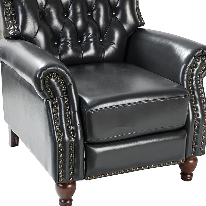 Gabrielle Genuine Leather Oversized Recliner