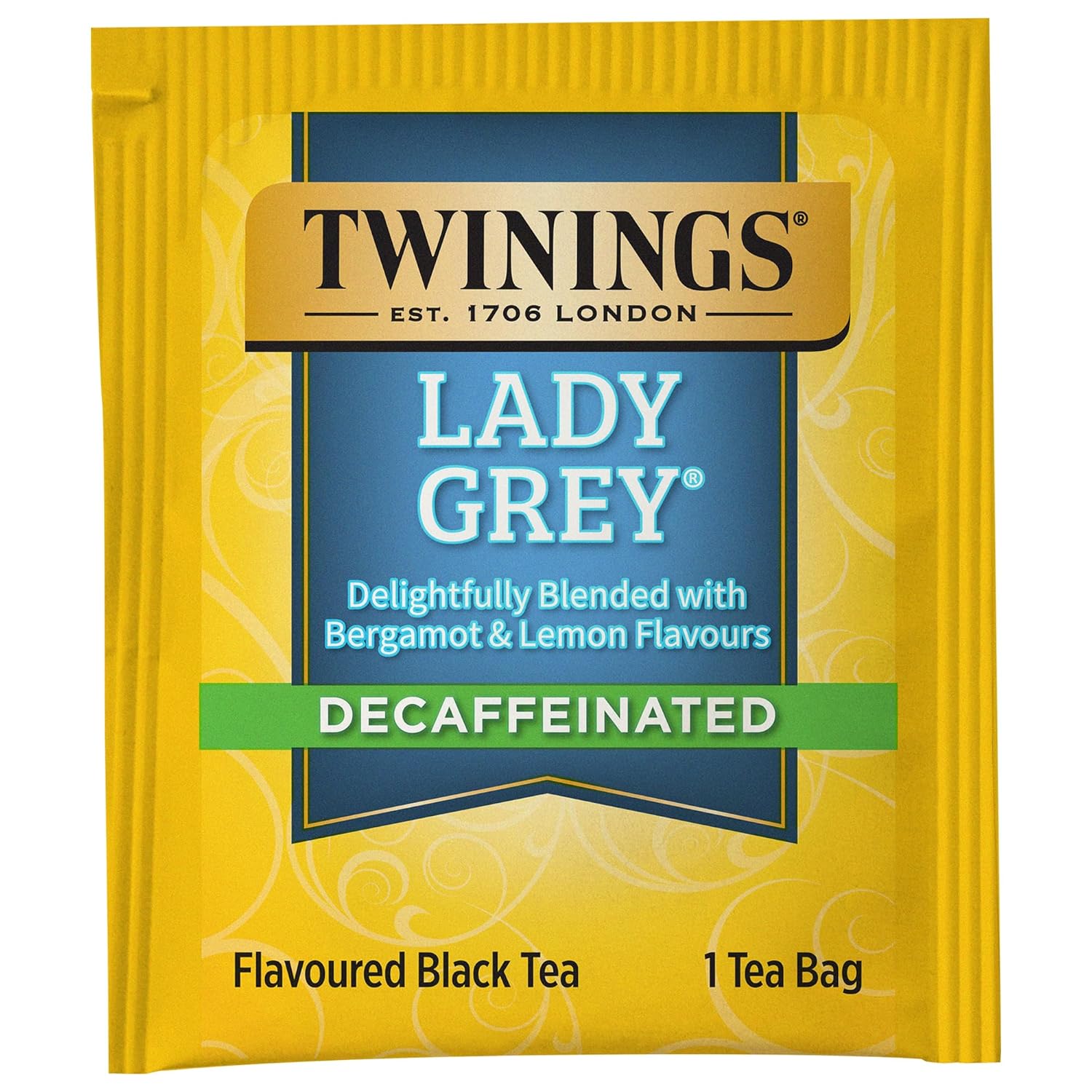 Twinings English Breakfast Black Tea Individually Wrapped Bags, 100 Count (Pack of 1), Smooth, Flavourful, and Robust, Caffeinated, Enjoy Hot or Iced | Packaging May Vary