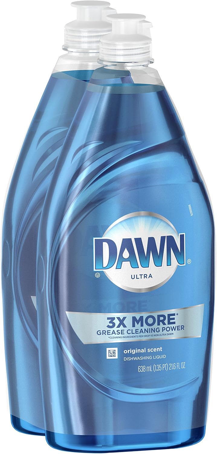 Dawn Dish Soap Ultra Dishwashing Liquid, Dish Soap Refill, Original Scent, 56 Fl Oz (Pack of 2)