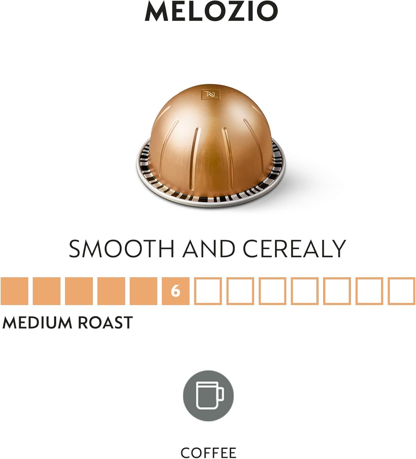 Nespresso Capsules Vertuo, Variety Pack, Medium and Dark Roast Coffee, 30 Count Coffee Pods, Brews 7.8 oz.