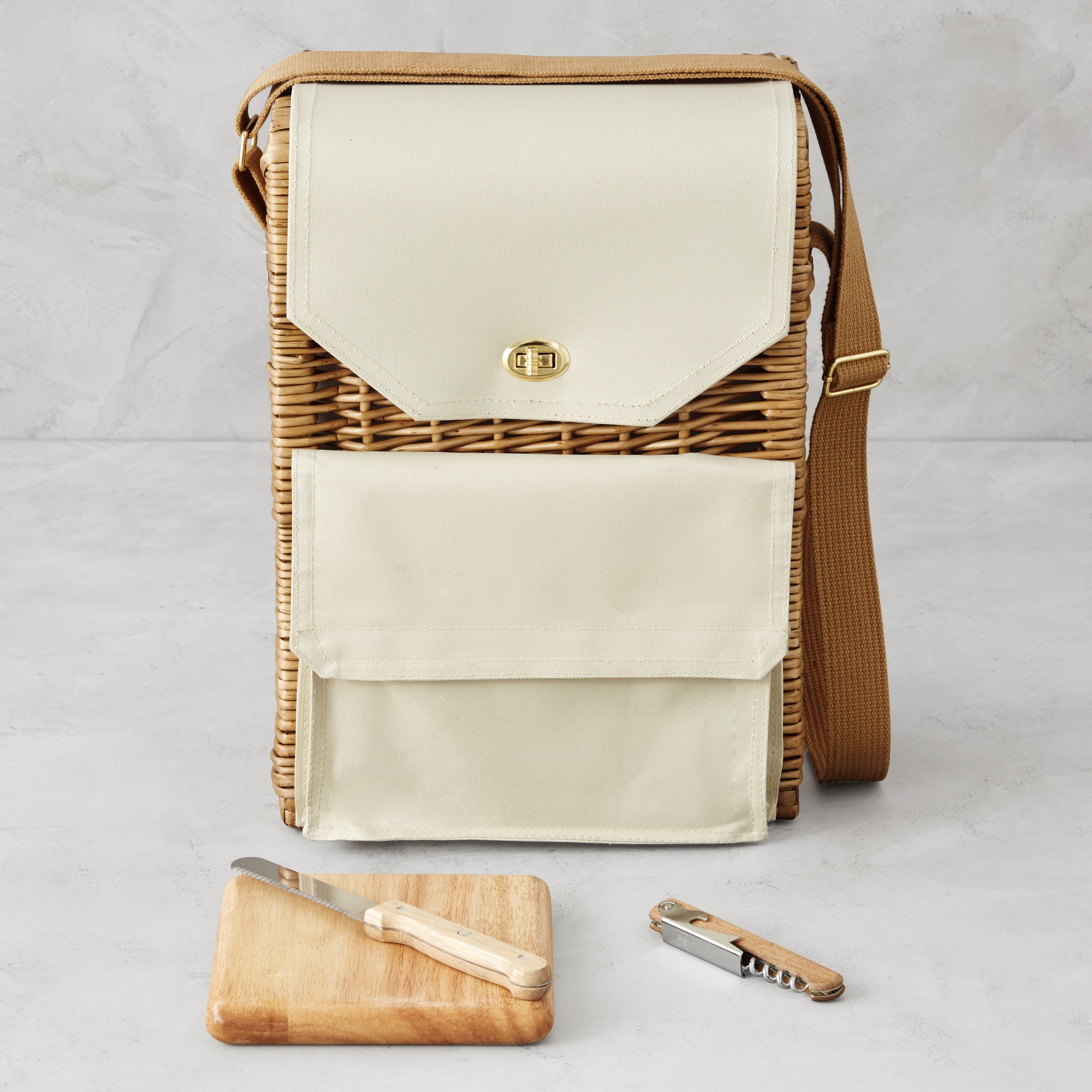 Corsica Wine & Cheese Picnic Basket