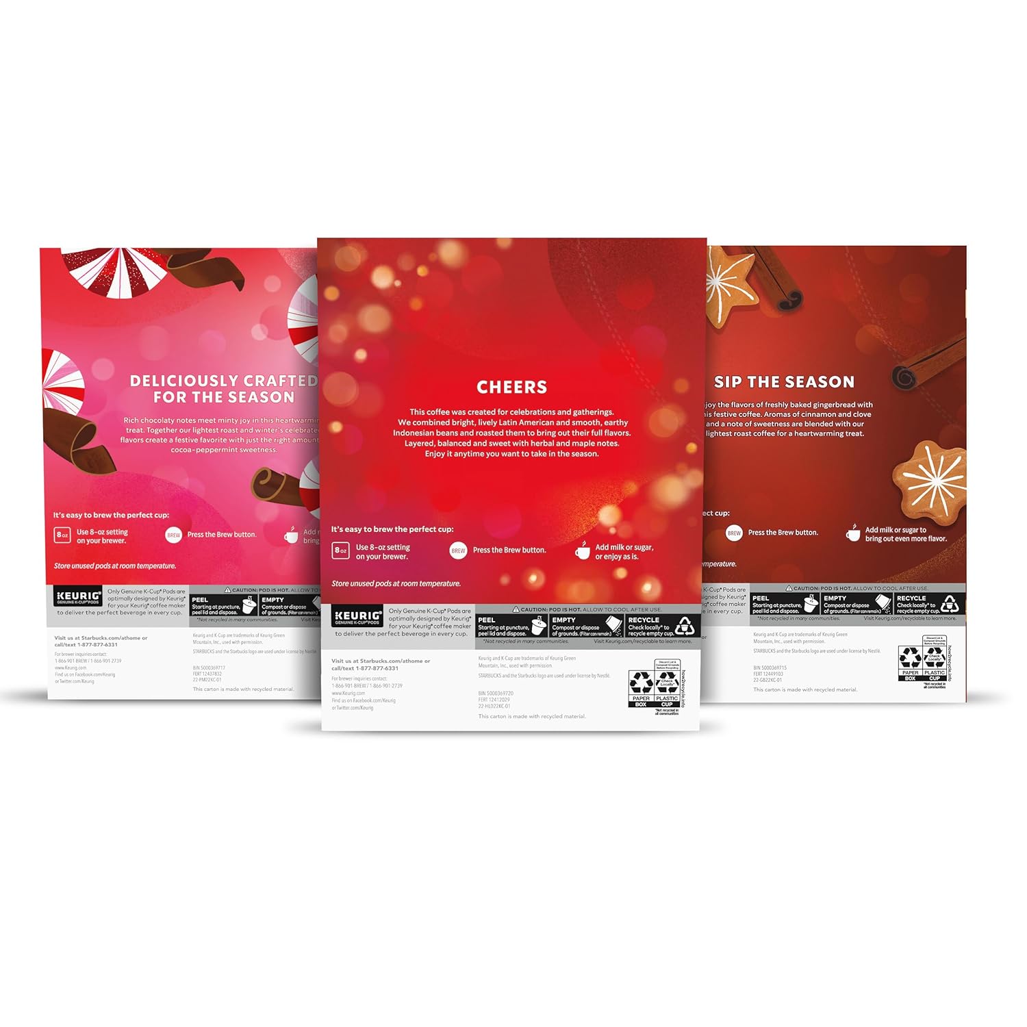 Starbucks K-Cup Coffee Pods, Medium Roast Coffee, Pike Place Roast for Keurig Brewers, 100% Arabica, 4 boxes (96 pods total)