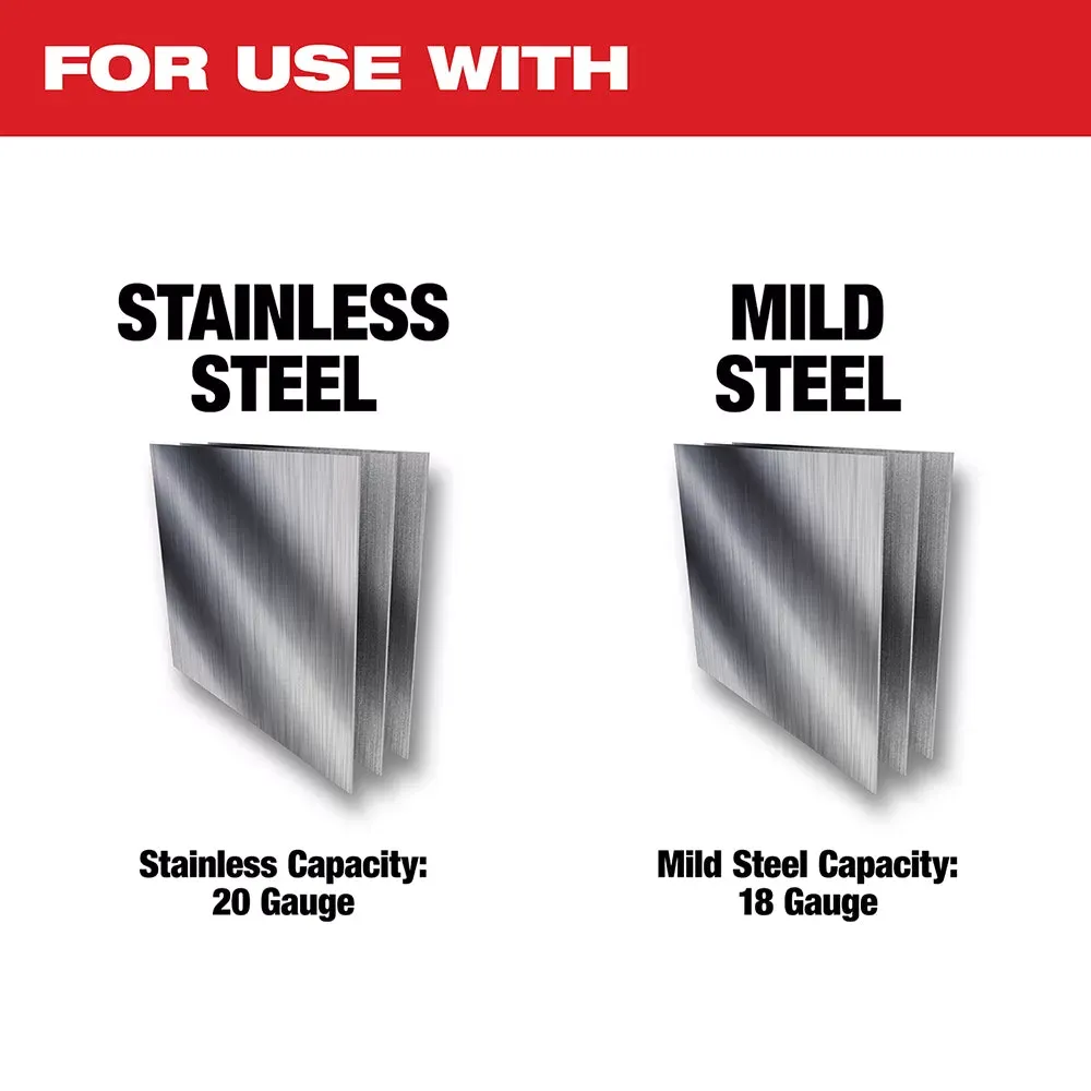 Milwaukee 2635-20 M18 18V 18 Gauge Cordless Double Cut Shear, Bare-Tool