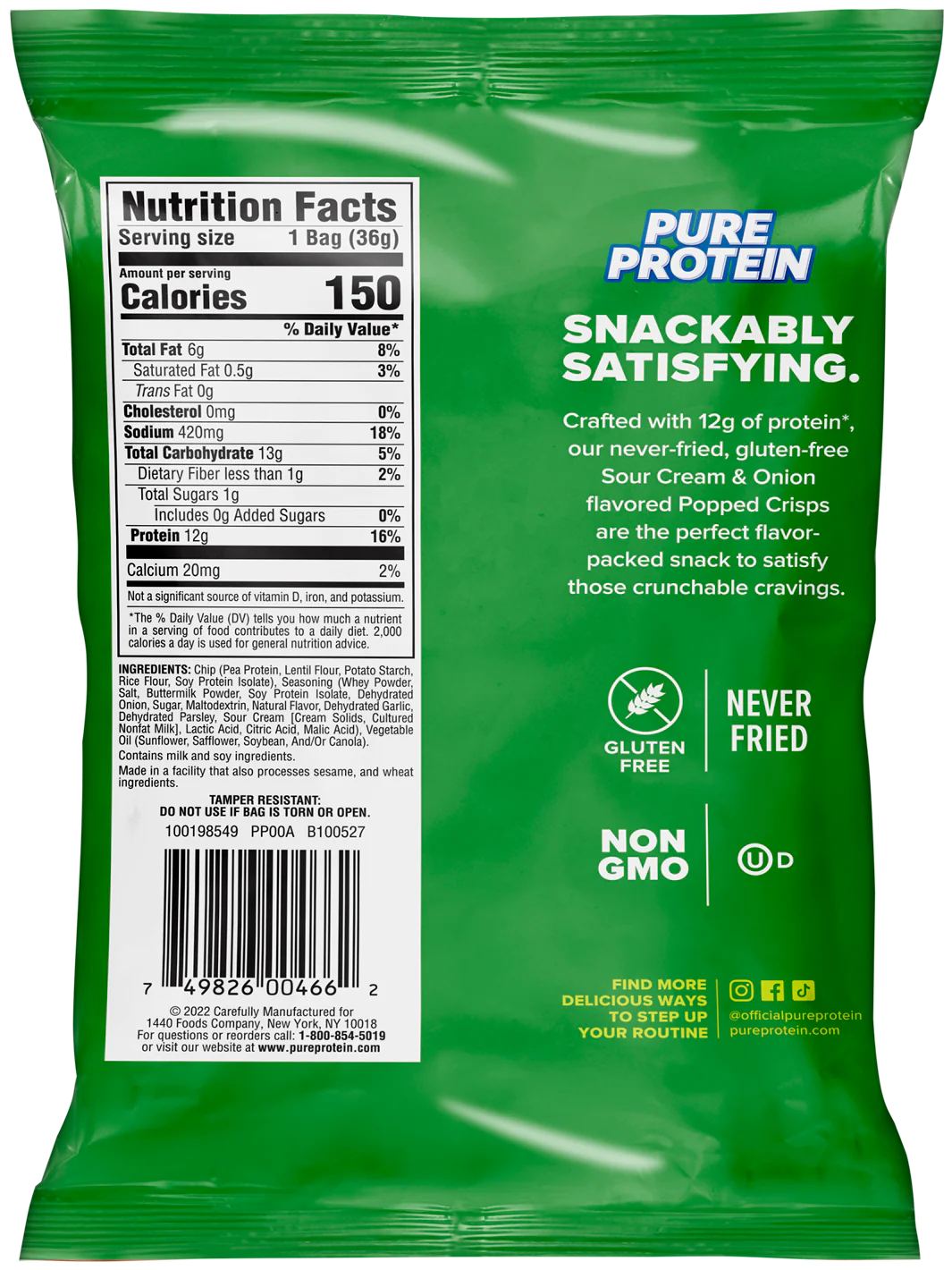 Popped Crisps Variety Pack