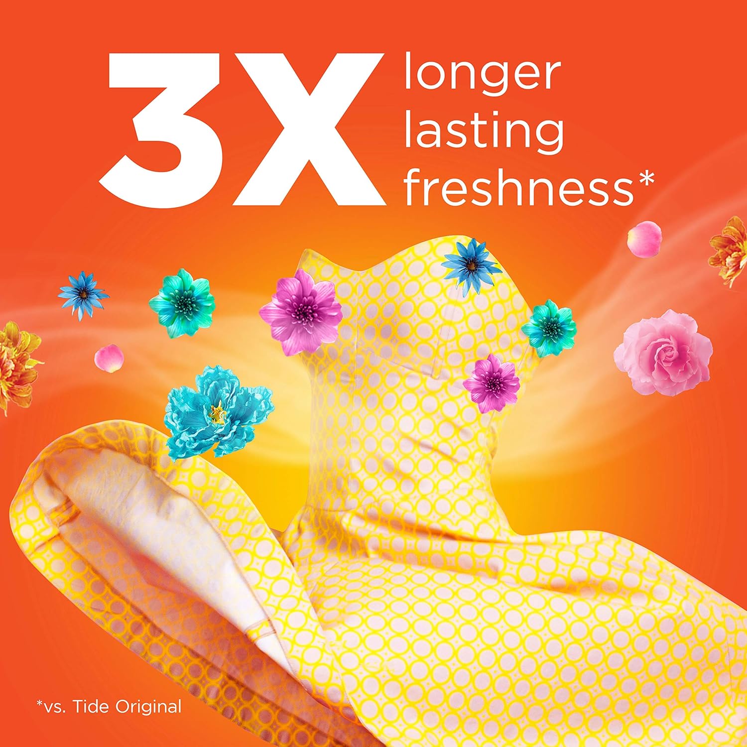 Tide PODS Liquid Laundry Detergent Soap Pacs, Powerful 3-in-1 Clean in One Step, He Compatible, Spring Meadow Scent, 76 Count