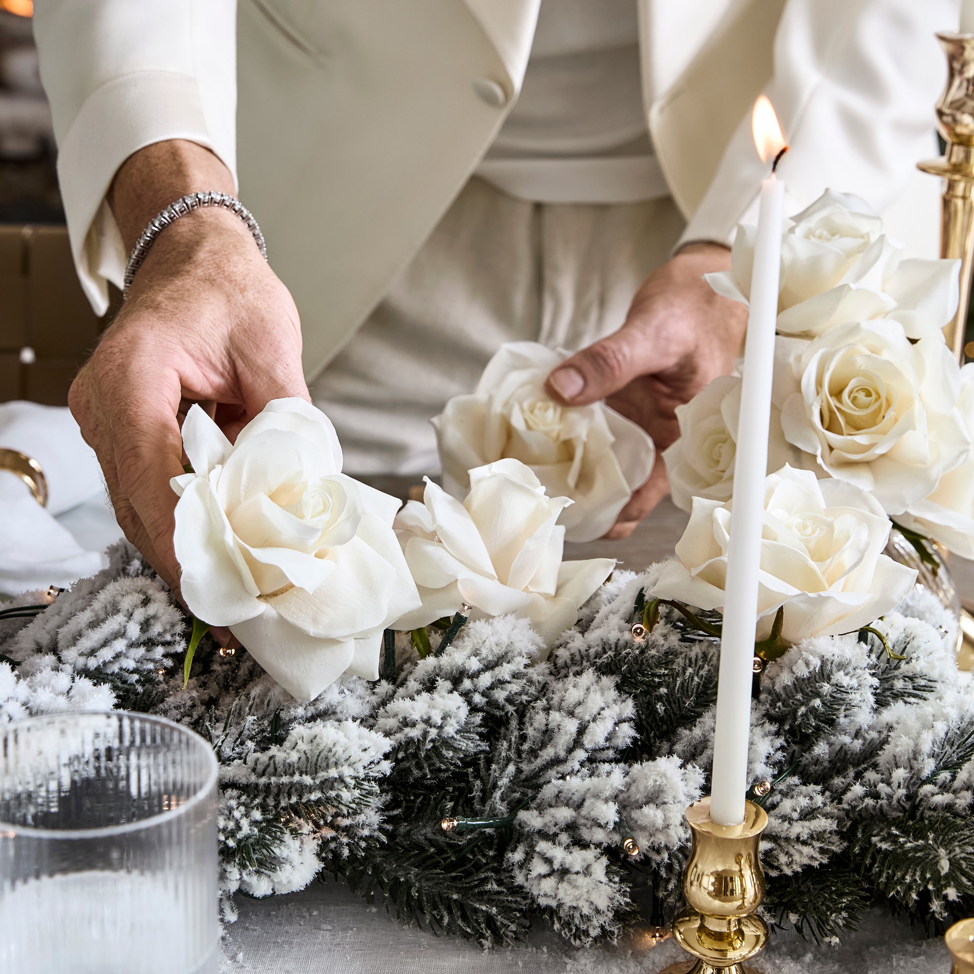 Tiny Taper Candles, Set of 12