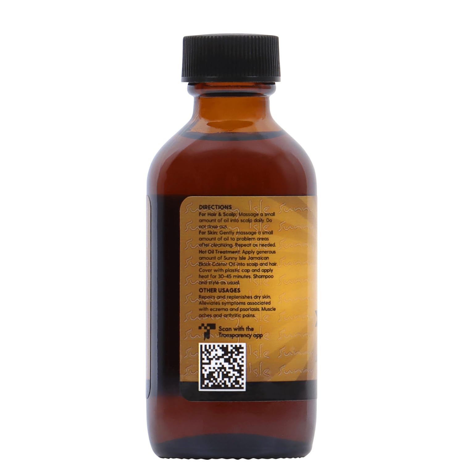 Sunny Isle Jamaican Black Castor Oil 4oz | 100% Natural Treatment for Hair, Scalp and Skin