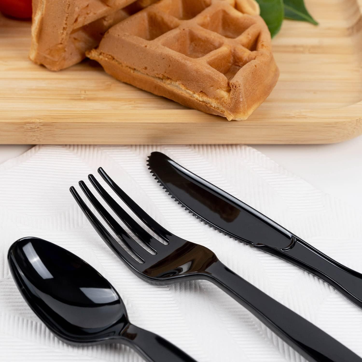 POSATE Clear Knives, Heavy-Duty Crystal (100 Knives)