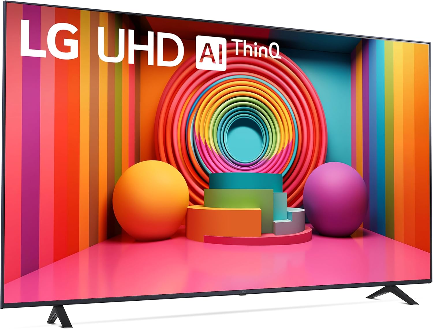 LG 86-Inch Class UT75 Series LED Smart TV 4K Processor Flat Screen AI-Powered with Alexa Built-in (86UT7590PUA, 2024)