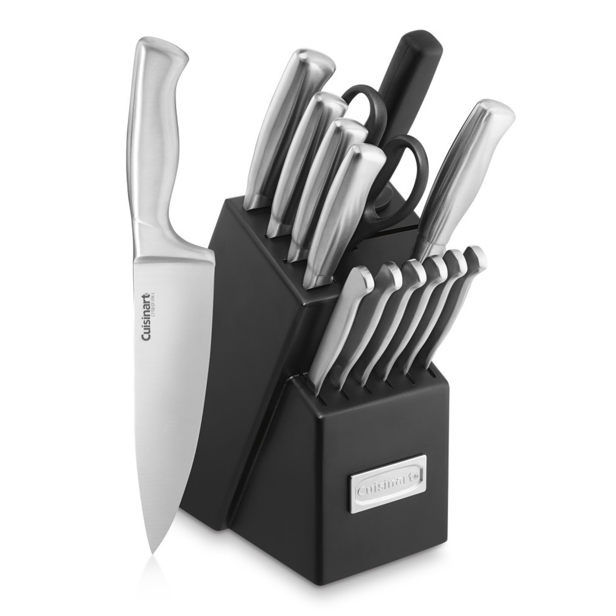 Cuisinart Stainless Steel Hollow Handle Knives, Set of 15