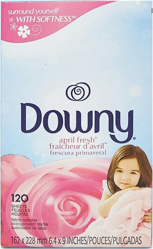 Downy Dryer Sheets Laundry Fabric Softener, April Fresh, 240 count