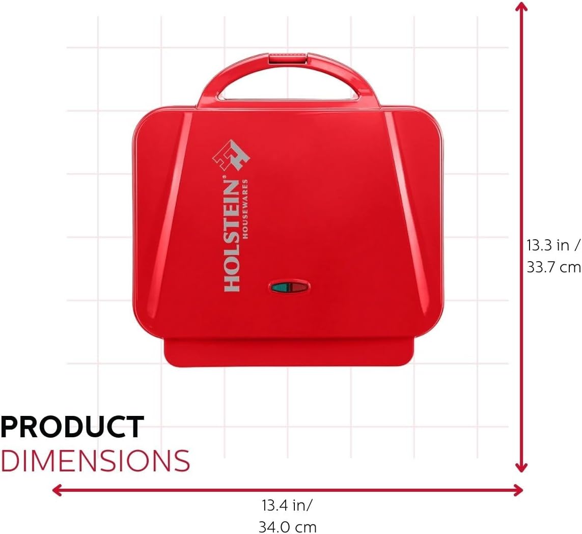 Holstein Housewares Non-Stick Cupcake Maker, Teal - Makes 6 Cupcakes, Muffins, Cinnamon Buns - Birthdays, Holidays, and More