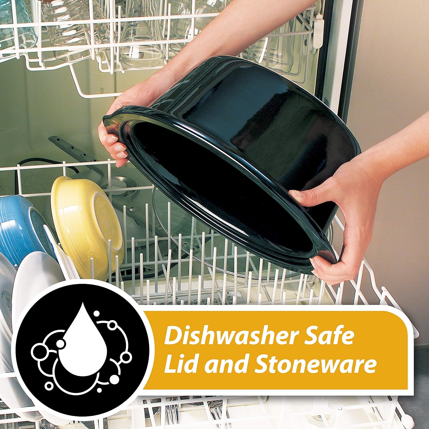 Crockpot Manual 3-Quart Slow Cooker, Silver