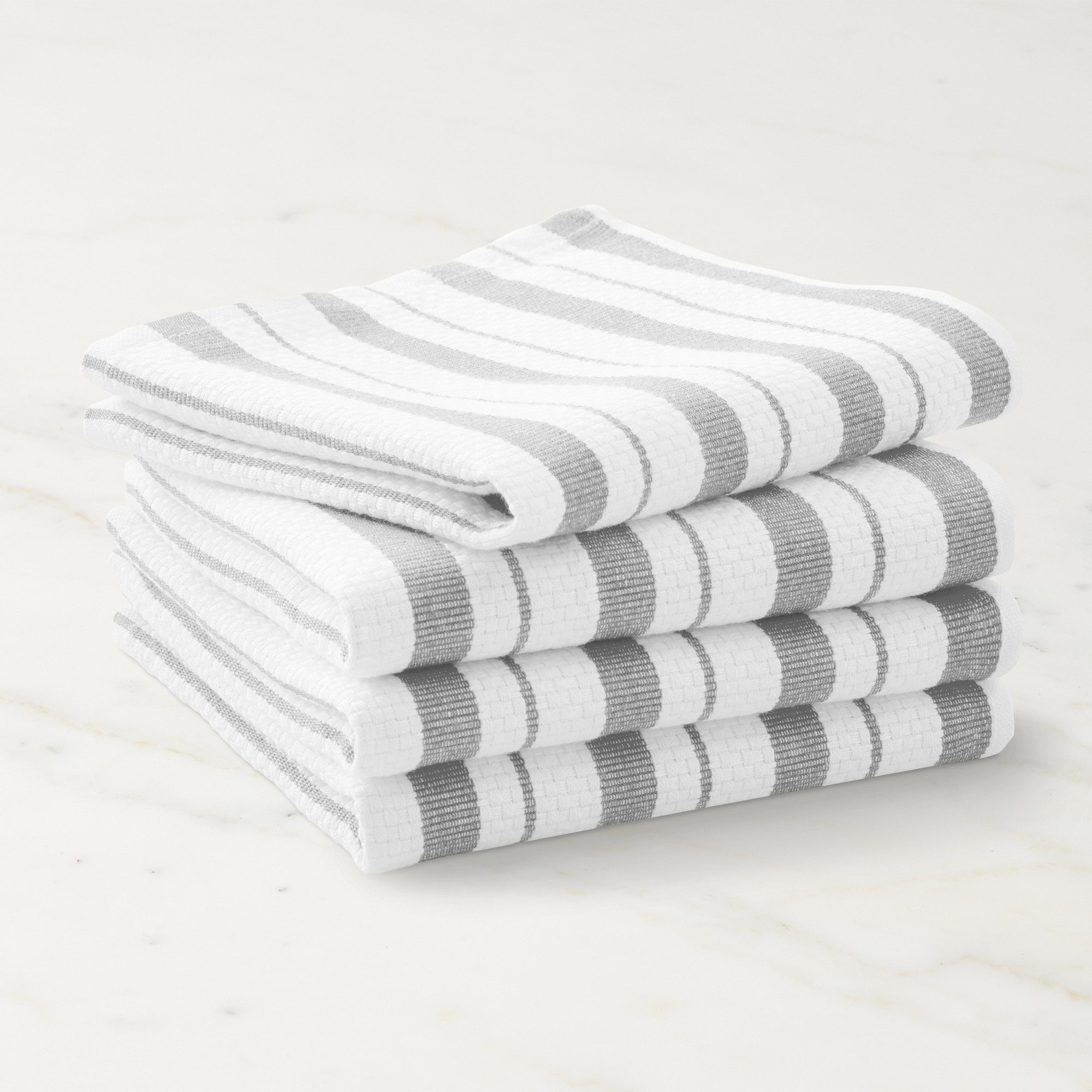Williams Sonoma Classic Striped Dishcloths, Set of 4