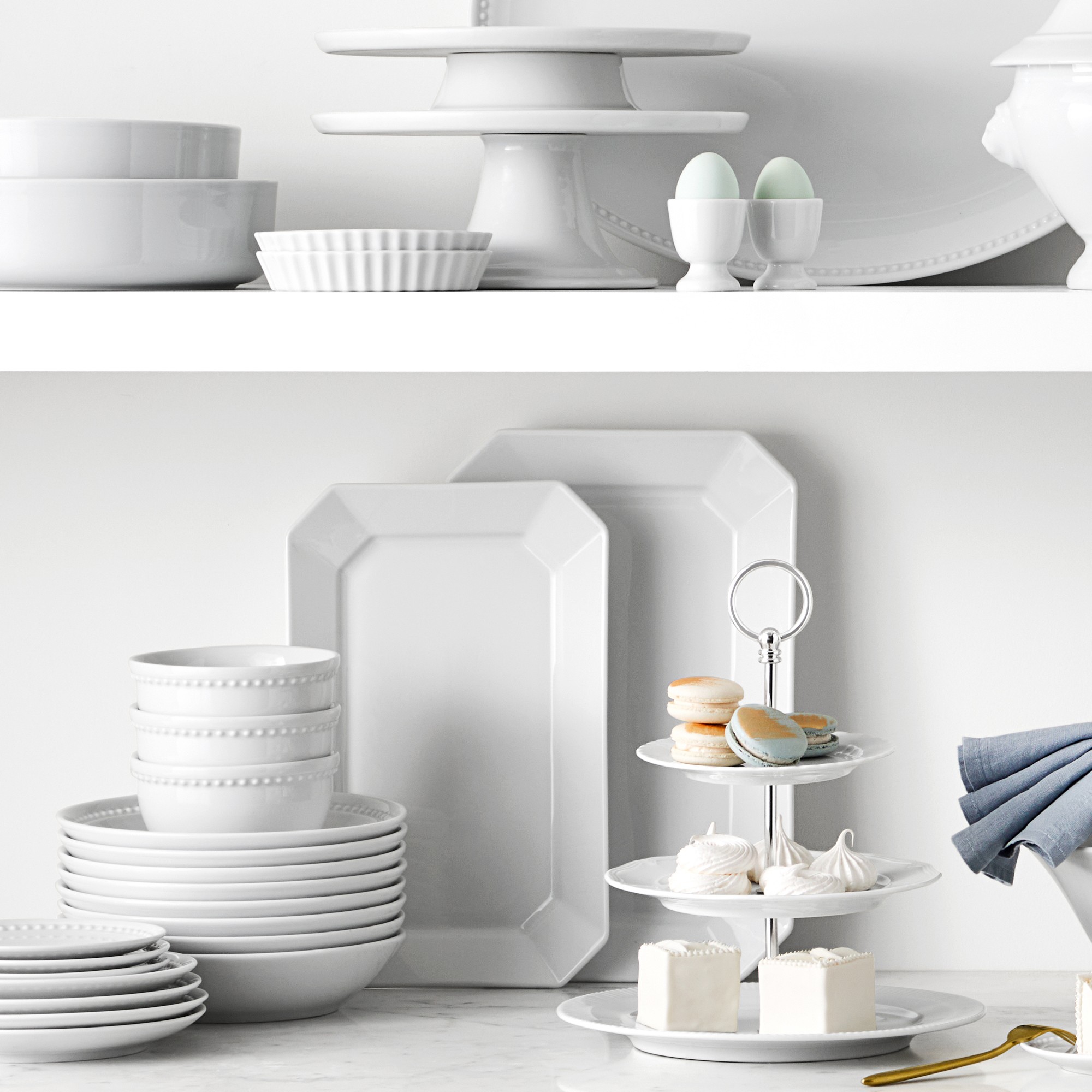 Pillivuyt Porcelain Cake Stands