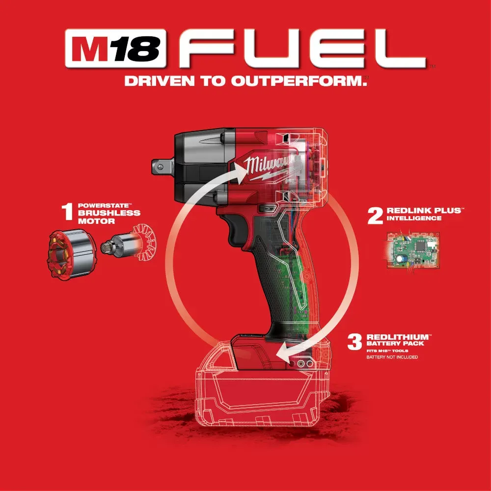 Milwaukee 2962P M18 FUEL 18V 1/2