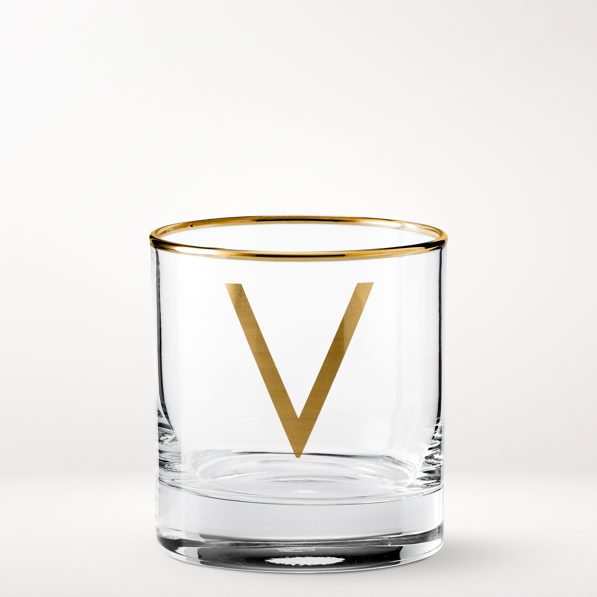 Monogram Double Old-Fashioned Glass