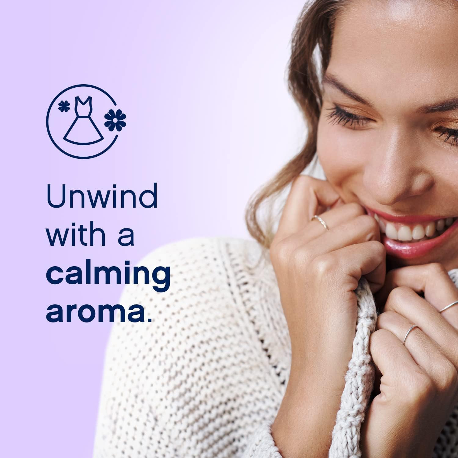 Downy Infusions Mega Dryer Sheets, Laundry Fabric Softener, CALM, Lavender and Vanilla Bean, 180 Count (3 box of 60 sheets)