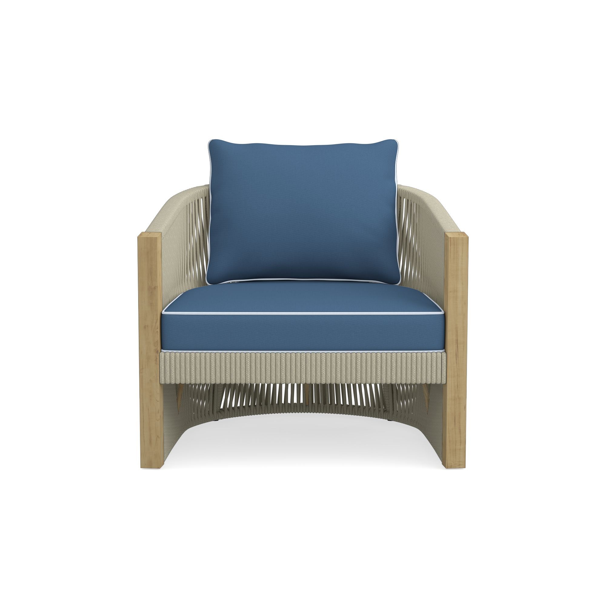 Pasadena Teak Club Chair Cushions