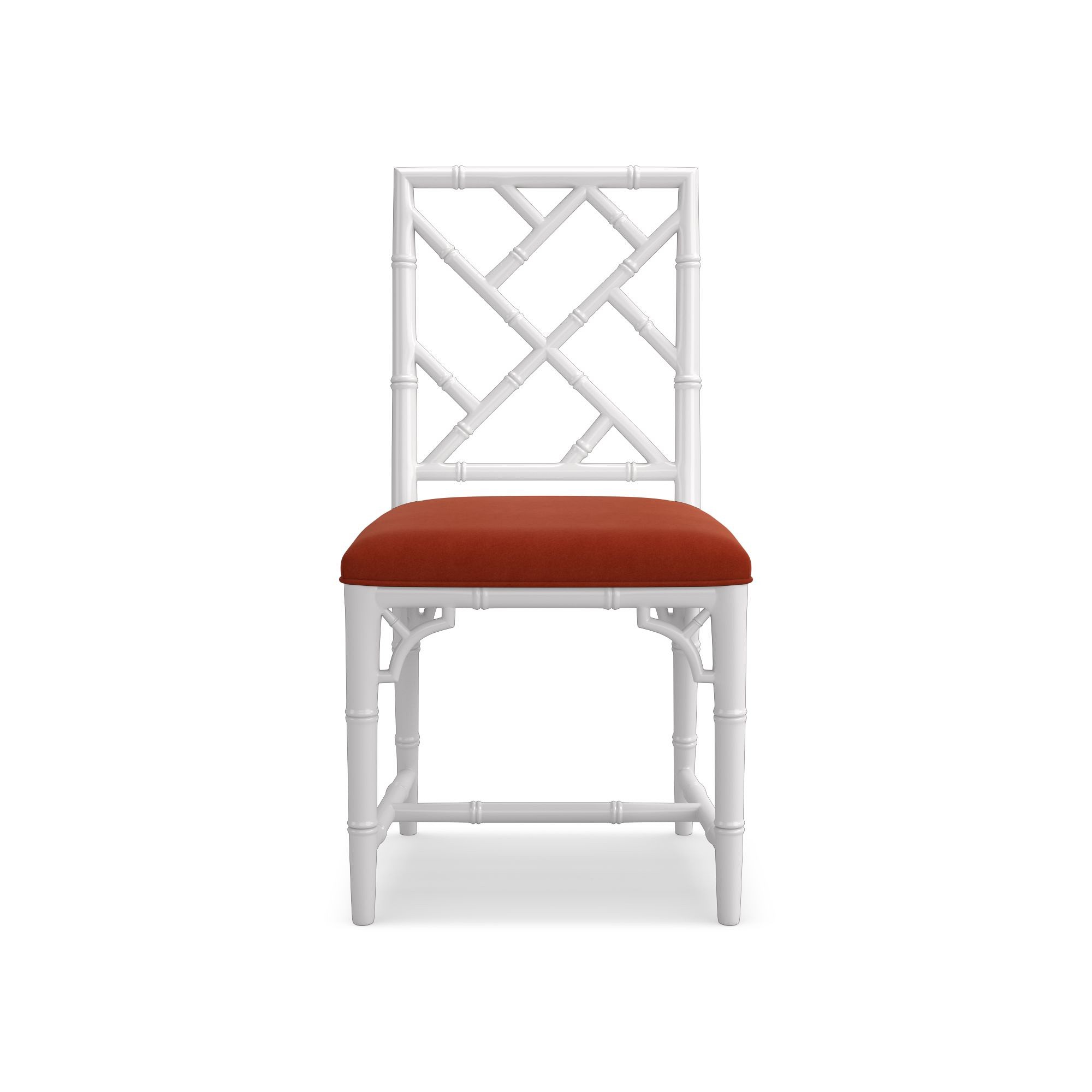 Chippendale Upholstered Bistro Side Chair